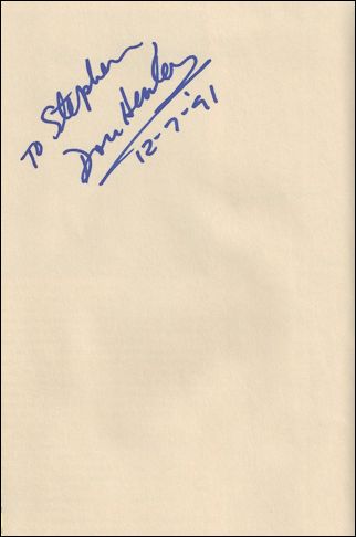 Don Henley book - Heaven is Under Our Feet - inside Don Henley book - Heaven is Under Our Feet - inside